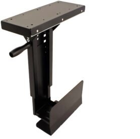 Roline Držák slim PC pod desku stolu, otočný, černý, 10kg