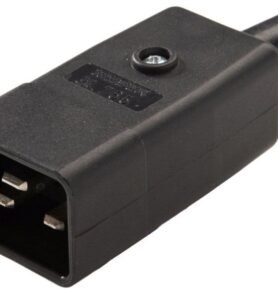 PremiumCord Konektor síťový 230V/M 16A C20, IEC60320