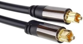 PremiumCord Kabel Toslink M/M, OD: 6mm, Gold 0,5m