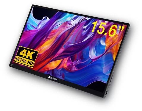 15,6" VERBATIM PMT-15 ALU FRAME TOUCH 4K