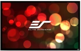 ELITE SCREENS, plátno v pevném rámu 138"(2,35:1)