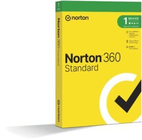 Norton 360 Standard 10GB, VPN, 1 uživatel, 1 zařízení, 24 měsíců (elektronická licence)