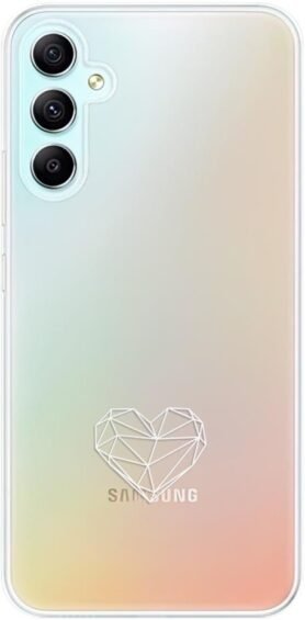 iSaprio čiré pouzdro - Digital Love - Samsung Galaxy A34 5G