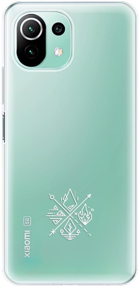 iSaprio čiré pouzdro - Elements - Xiaomi Mi 11 Lite