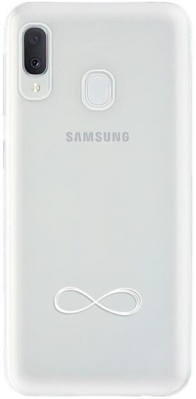 iSaprio čiré pouzdro - Infinity - Samsung Galaxy A20e