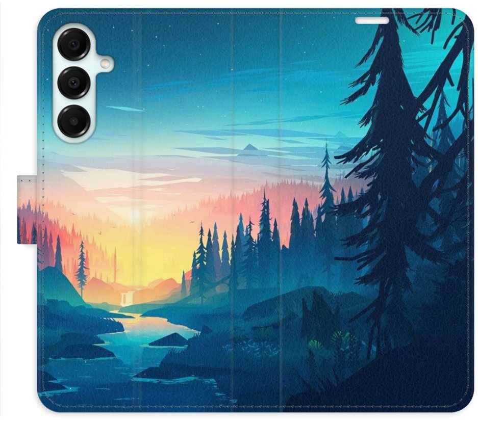 iSaprio Flip pouzdro Magical Landscape pro Samsung Galaxy A16 5G