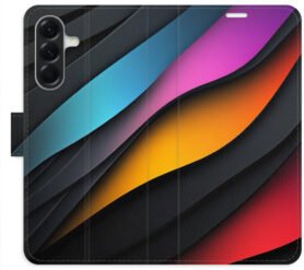 iSaprio Flip pouzdro Color Waves pro Samsung Galaxy A26