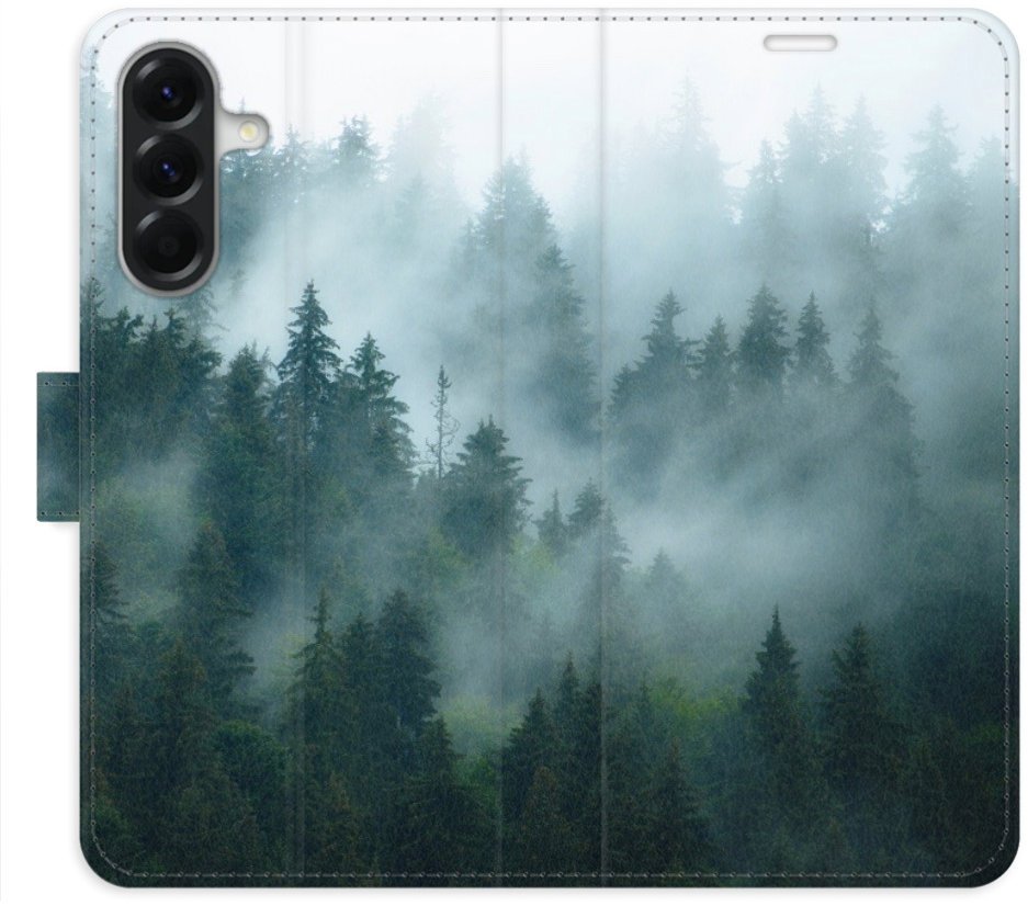 iSaprio Flip pouzdro Dark Forest pro Samsung Galaxy A36