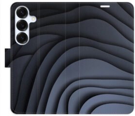 iSaprio Flip pouzdro Dark Waves pro Samsung Galaxy S25