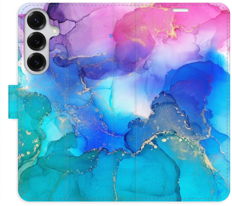 iSaprio Flip pouzdro BluePink Paint pro Samsung Galaxy S25+