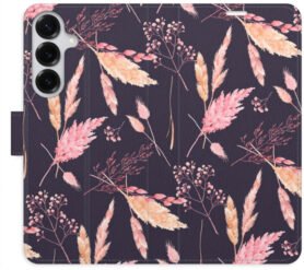 iSaprio Flip pouzdro Ornamental Flowers 02 pro Samsung Galaxy S25+