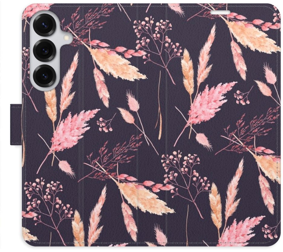 iSaprio Flip pouzdro Ornamental Flowers 02 pro Samsung Galaxy S25+