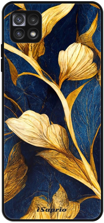 iSaprio Lesklé pouzdro Gold Leaves - Samsung Galaxy A22 5G