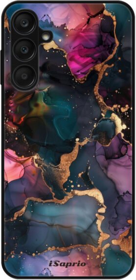 iSaprio Lesklé pouzdro Dark Marble 10 - Samsung Galaxy A25 5G