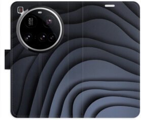iSaprio Flip pouzdro Dark Waves pro Xiaomi 15 Ultra