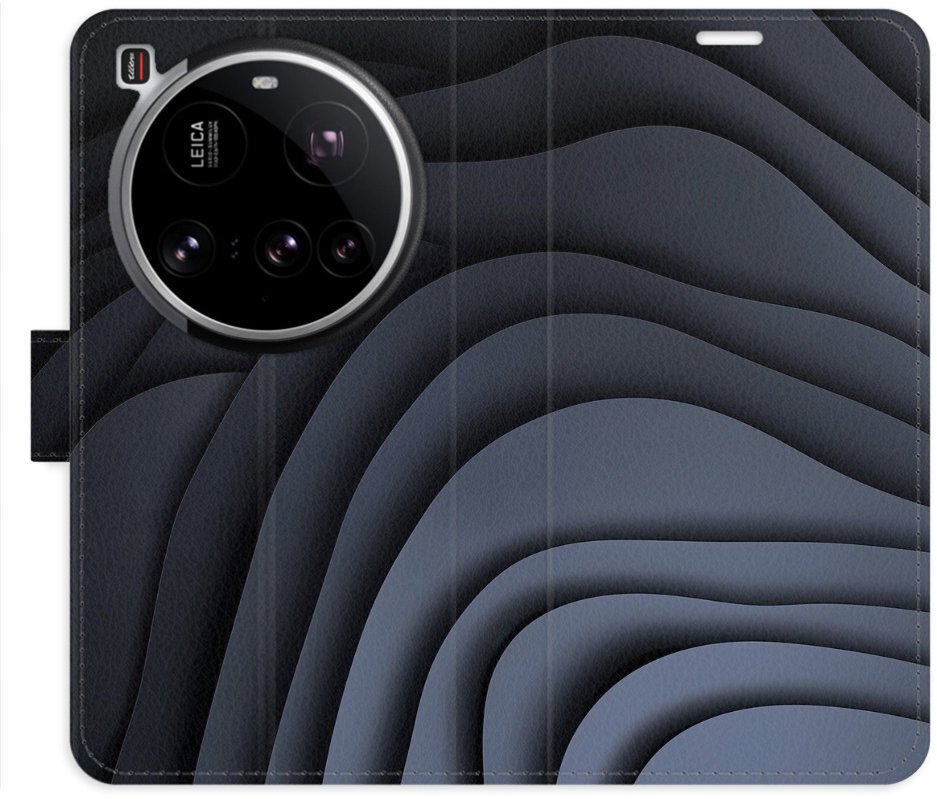 iSaprio Flip pouzdro Dark Waves pro Xiaomi 15 Ultra