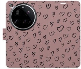 iSaprio Flip pouzdro Heart Dark 02 pro Xiaomi 15 Ultra