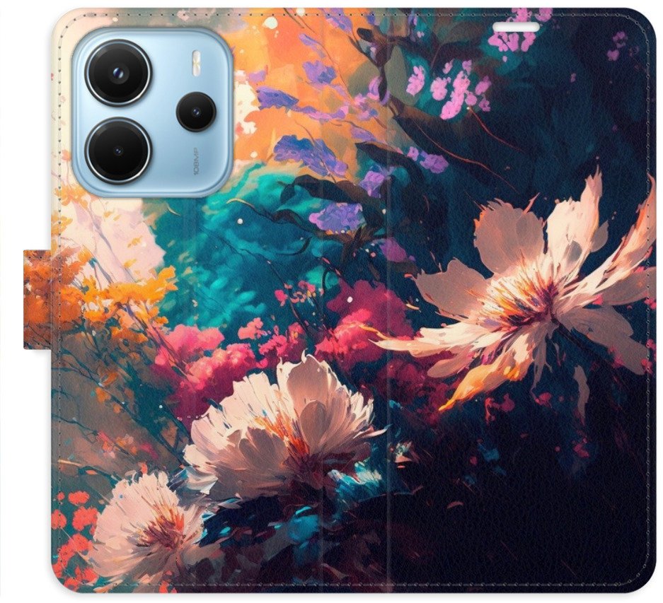 iSaprio Flip pouzdro Spring Flowers pro Xiaomi Redmi Note 14