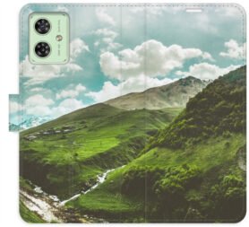 iSaprio Flip pouzdro Mountain Valley pro Motorola Moto G54 5G / G54 5G Power Edition