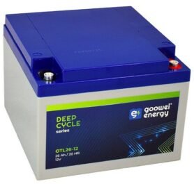 GOOWEI ENERGY OTL26-12, baterie 12V, 26Ah, DEEP CYCLE