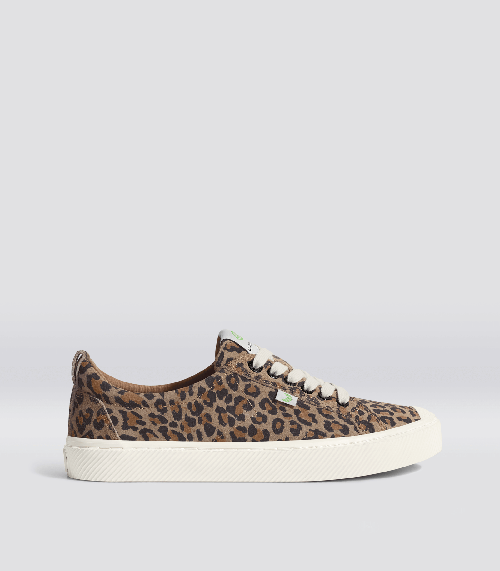 Cariuma OCA Low Leopard Print Suede Sneaker - Leopard Print / Women 10 / Men 8.5