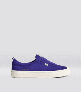 Cariuma OCA Low Liberty Purple Suede Sneaker - Liberty Purple / Women 9.5 / Men 8