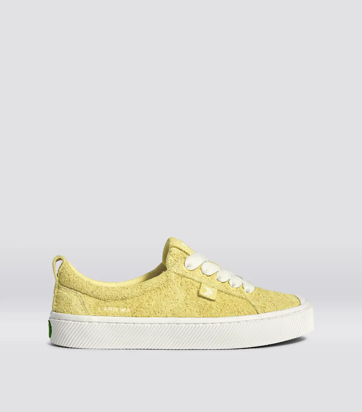 Cariuma OCA Low Lemonade Hairy Suede Sneaker - Lemonade Yellow / Women 6 / Men 4.5