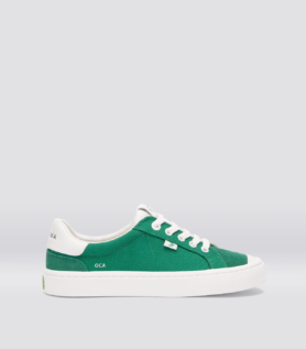 Cariuma OCA 2.0 Nylon and Suede Lush Green - Green / Women 9.5 / Men 8