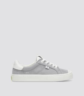 Cariuma OCA 2.0 Nylon and Suede Light Grey - Grey / Women 9 / Men 7.5