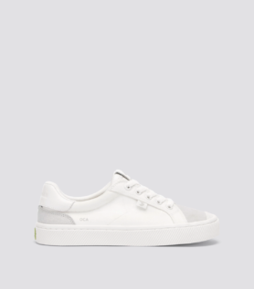 Cariuma OCA 2.0 Nylon and Suede Warm White - White / Women 9.5 / Men 8