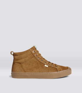 Cariuma OCA High All Camel Suede Sneaker - All Camel / Women 10.5 / Men 9
