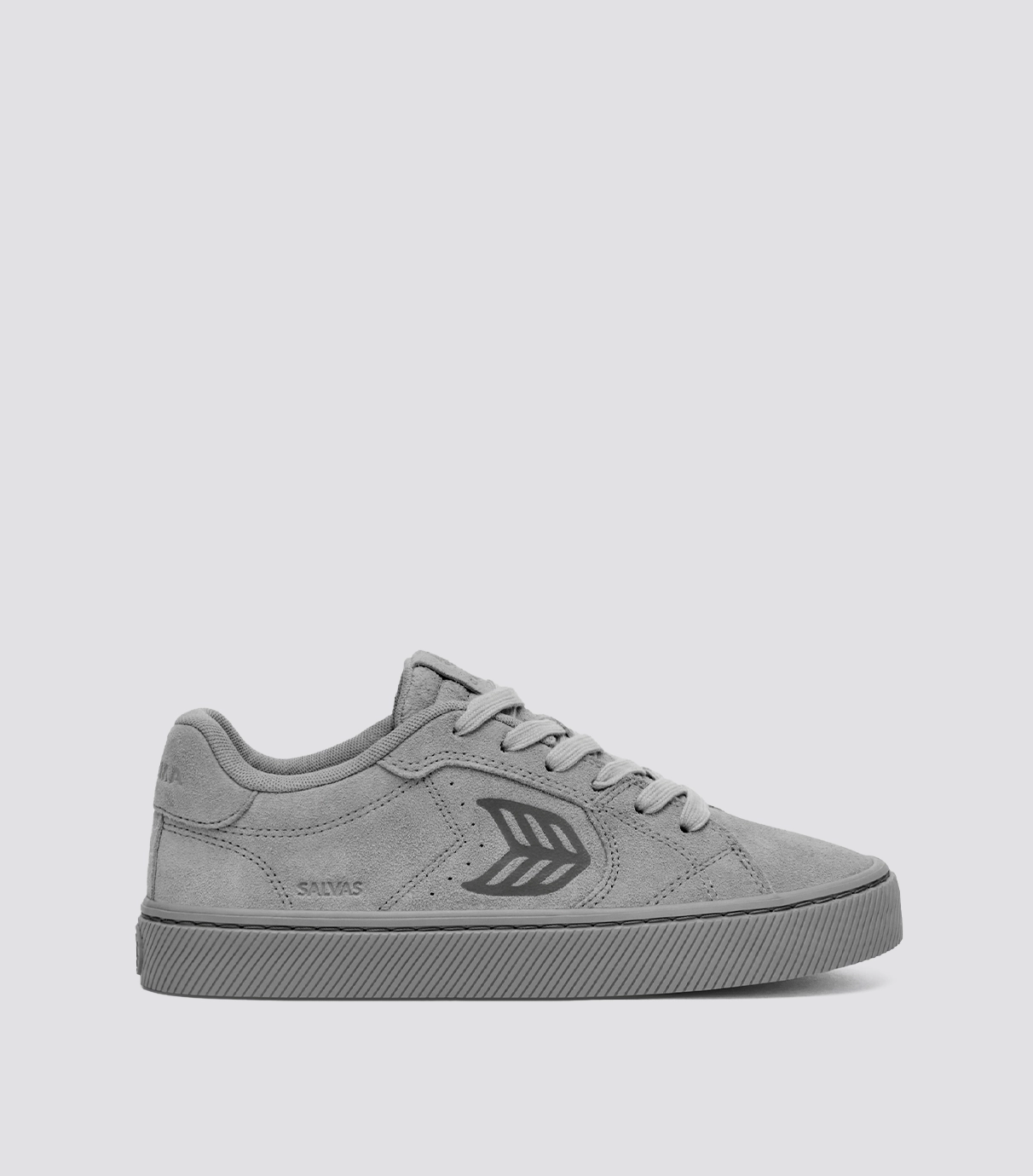 Cariuma SALVAS All Light Grey Suede Sneaker - All Light Grey / Women 7 / Men 5.5