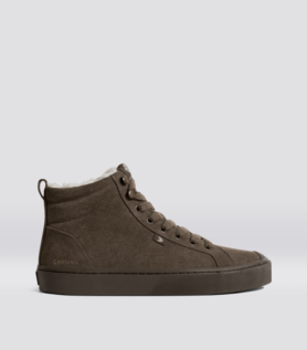 Cariuma OCA Therma High All Teak Suede Boot - All Teak / Women 14.5 / Men 13
