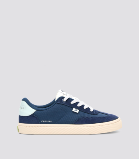 Cariuma TOCA Nylon and Suede Bright Navy - Blue / Women 6.5 / Men 5