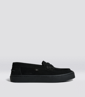 Cariuma CAJU Loafer All Black Suede - All Black / Women 6 / Men 4.5