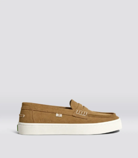 Cariuma CAJU Loafer Camel Suede - Camel / Women 12.5 / Men 11