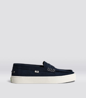 Cariuma CAJU Loafer Navy Suede - Blue / Women 11 / Men 9.5