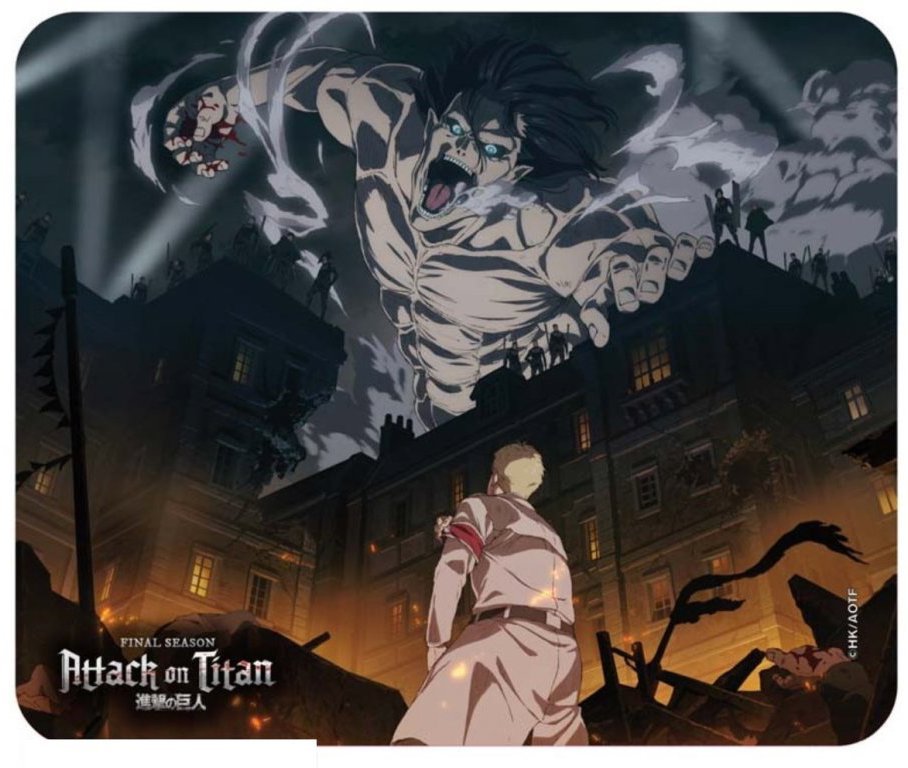 Abysse Corp Attack On Titan: Final Season - podložka pod myš