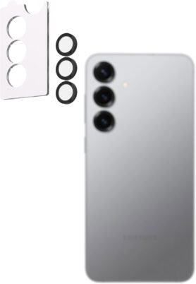 AlzaGuard Elite Lens Protector pro Samsung Galaxy S25+ 5G černé s instalačním rámečkem