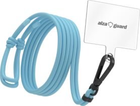 AlzaGuard Universal Phone Lanyard - modrá