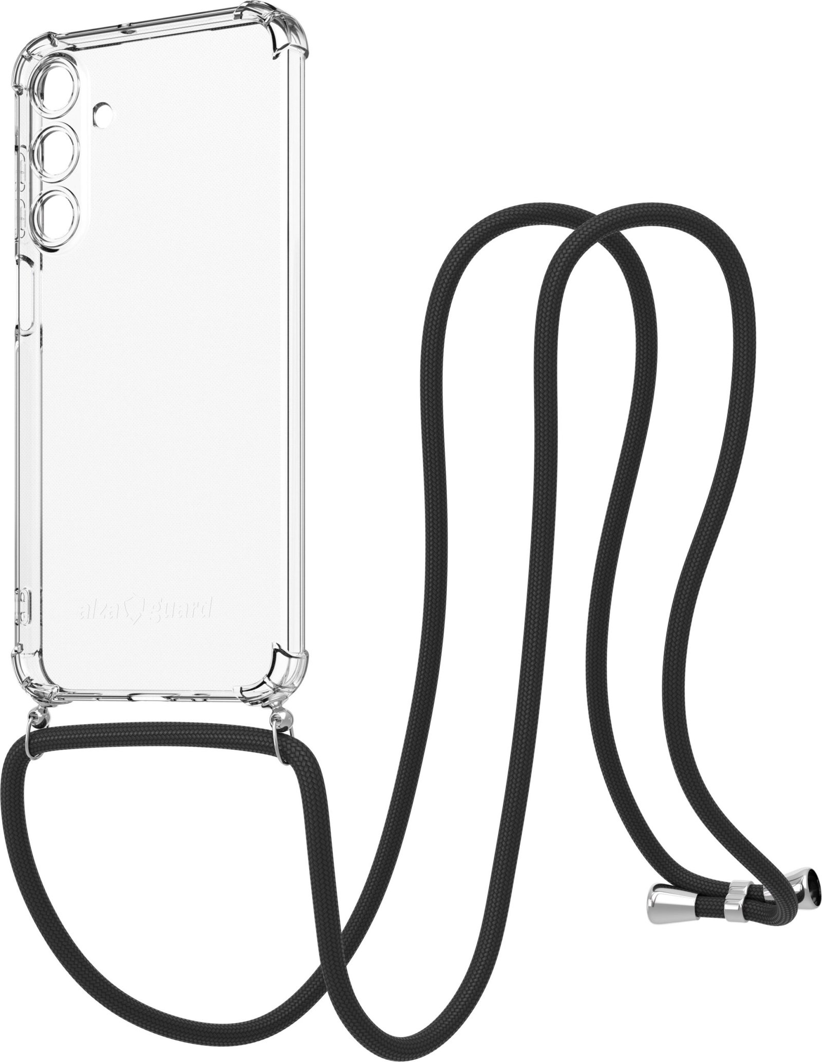 AlzaGuard Luxe Lanyard Case pro Samsung Galaxy A16 černý