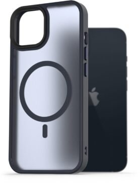 AlzaGuard Matte Case Compatible with MagSafe pro iPhone 13 tmavě modrý