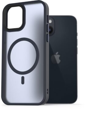 AlzaGuard Matte Case Compatible with MagSafe pro iPhone 14 tmavě modrý