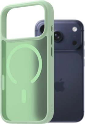 AlzaGuard Matte Case Compatible with MagSafe pro iPhone 17 Pro zelený