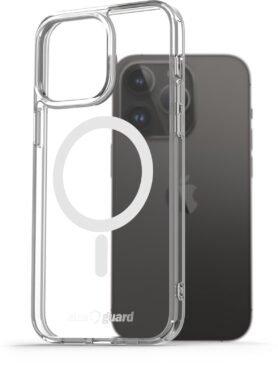 AlzaGuard Crystal Clear TPU Case Compatible with Magsafe pro iPhone 14 Pro Max
