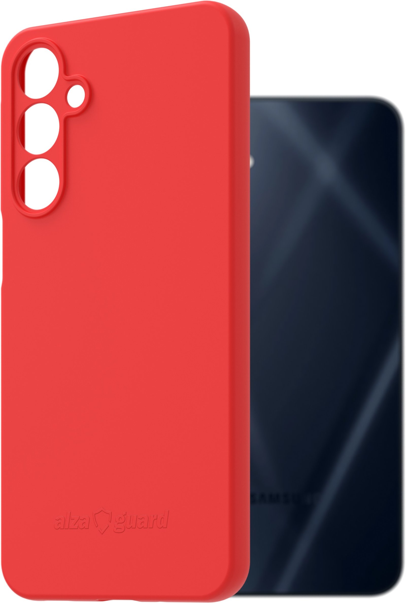 AlzaGuard Matte TPU Case pro Samsung Galaxy A16 červený