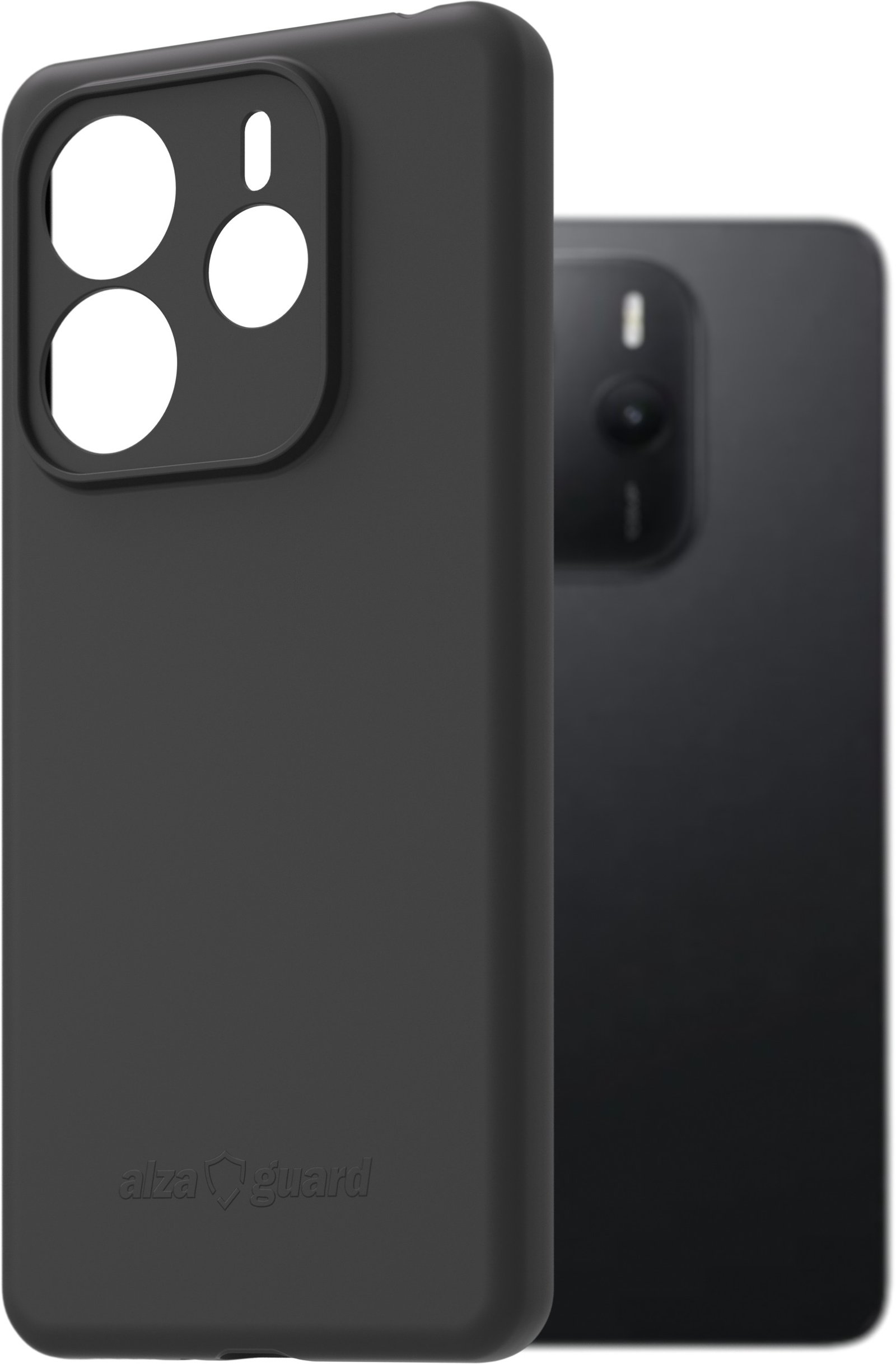 AlzaGuard Matte TPU Case pro Xiaomi Redmi Note 14 5G černý