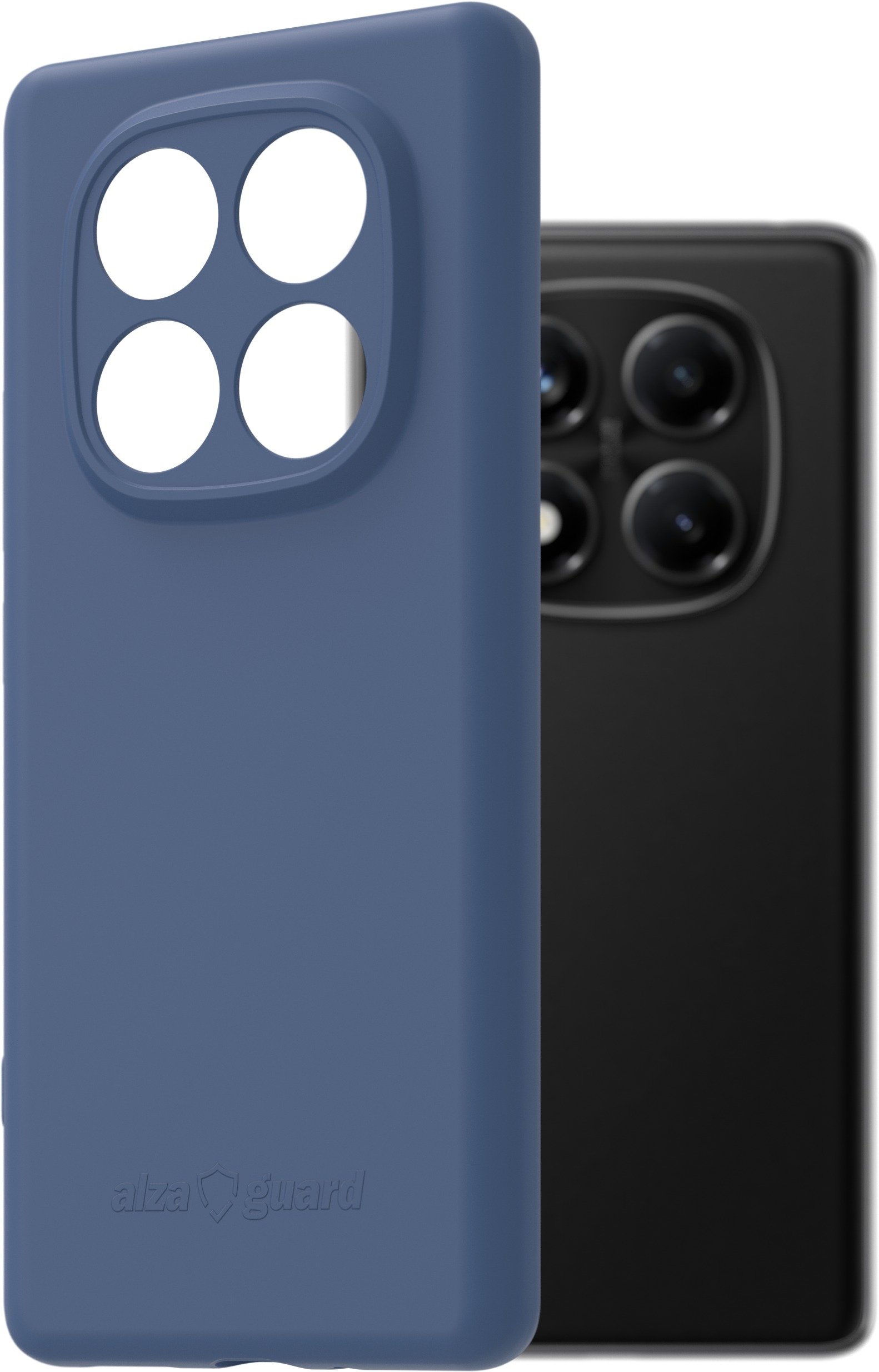 AlzaGuard Matte TPU Case pro Xiaomi Redmi Note 14 Pro 5G modrý