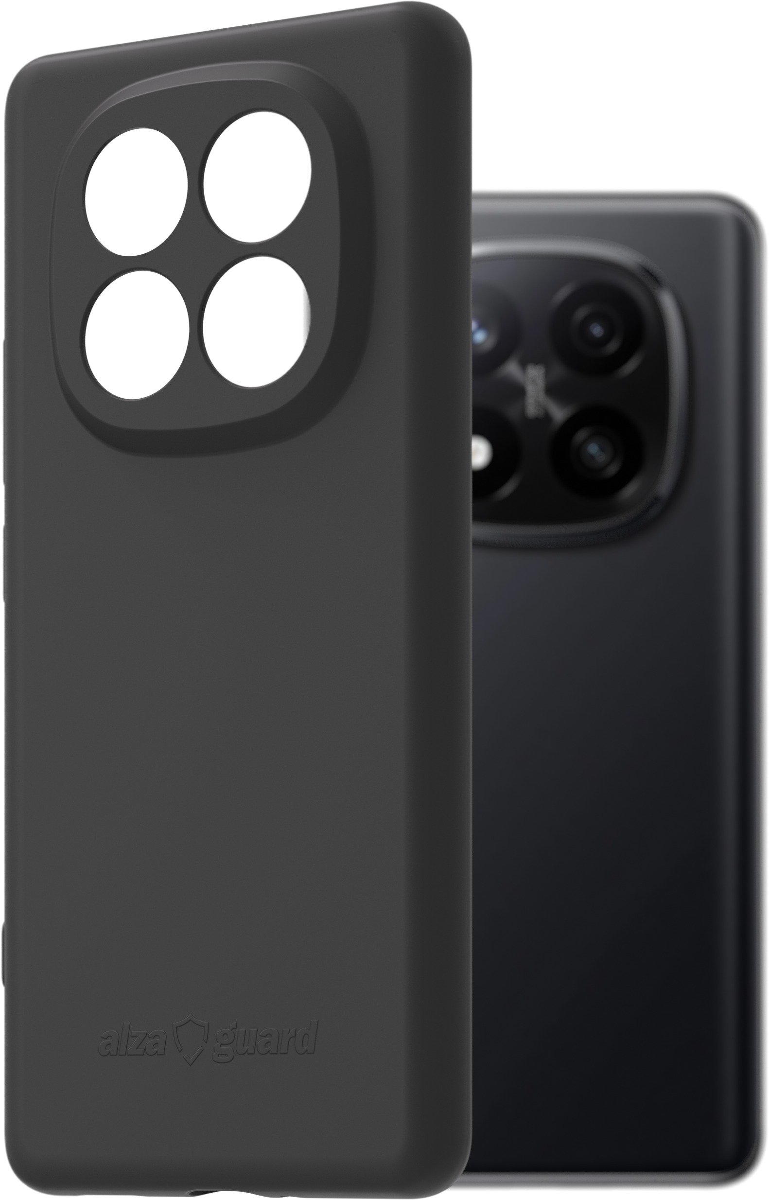 AlzaGuard Matte TPU Case pro Xiaomi Redmi Note 14 Pro+ 5G černý
