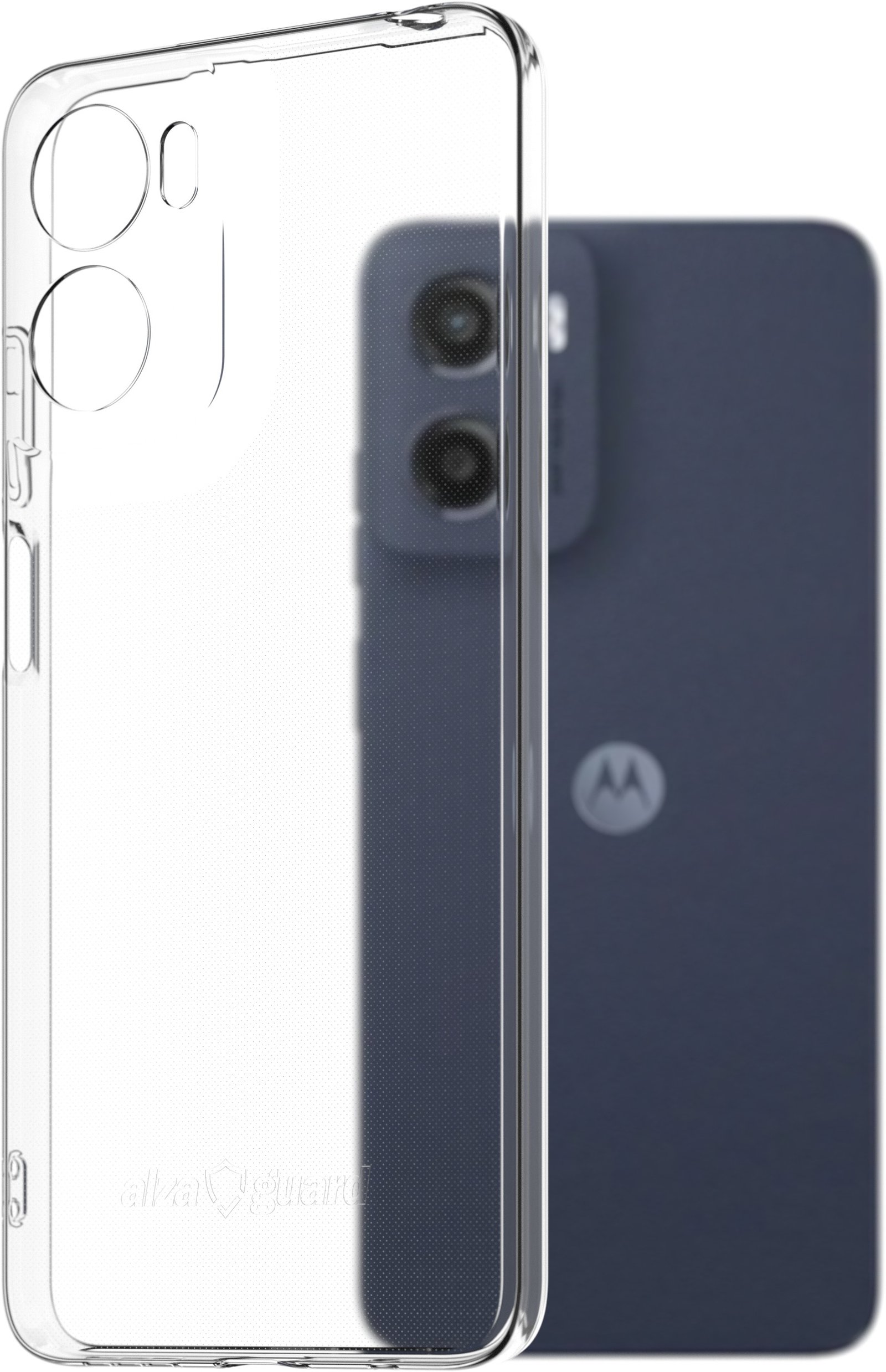 AlzaGuard Crystal Clear TPU Case pro Motorola Moto E15